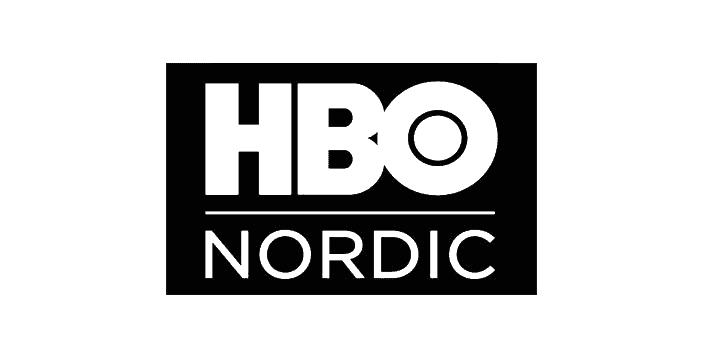 HBO Nordic logotyp i grått