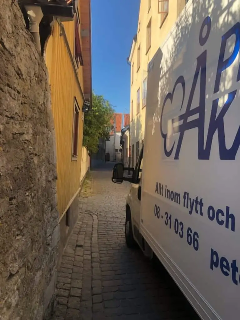 Flytt mellan Stockholm och Gotland med Flyttfirma Peter Åkare AB