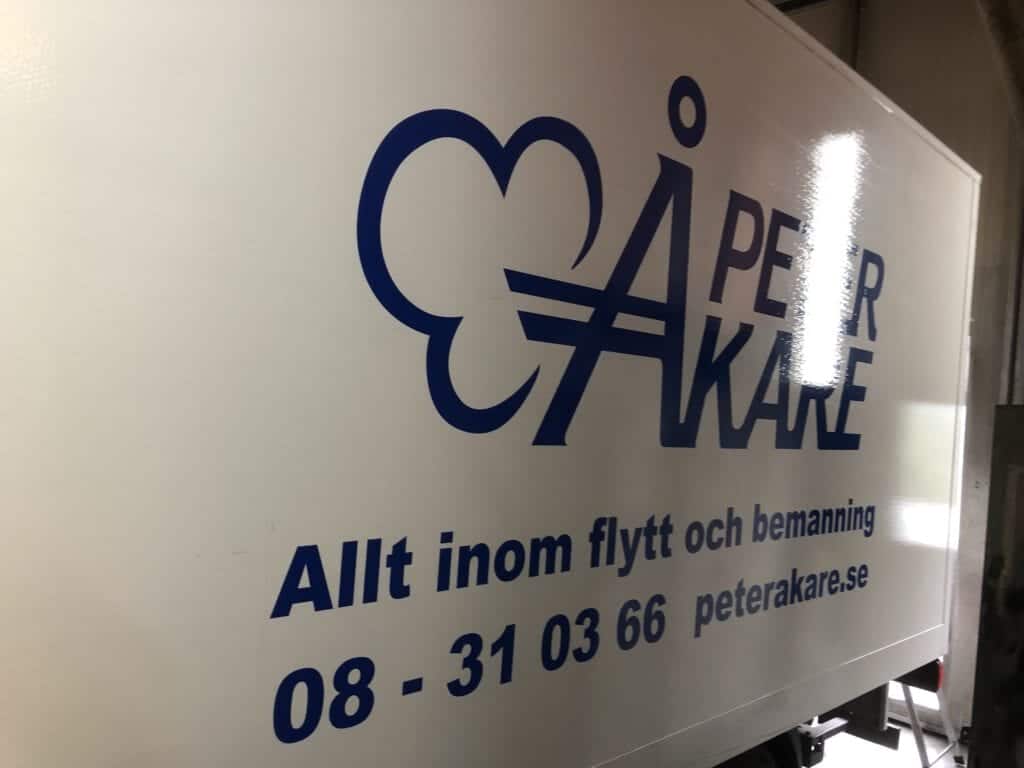 Nya bilar till Flyttfirma Peter Åkare
